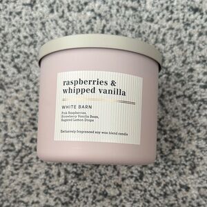Raspberries & Whipped Vanilla 3 Wick Candle